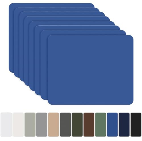 Nylon Selbstklebende Patches, OAZ 8 Stück 20x15cm Selbstklebender Wasserdichte Reparatur Patch, Nylon Flicken Selbstklebend Blau, für Zelte, Daunenjacke, Schlafsack, Tasche