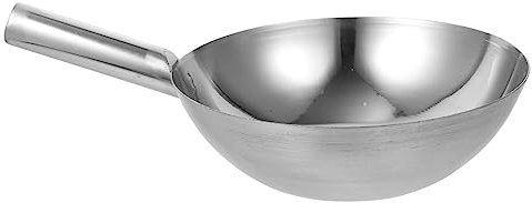 BCOATH Mestolo in Acciaio Resistente Per Acqua Mestolo Per Zuppa Resistente All Usura Utensile Da Cucina Manico Lungo Facile Da Pulire e Utilizzabile Per Lavare Verdure e Frutta