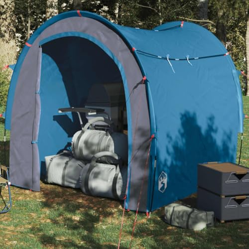 ZEYUAN Lagerzelt Blau 204x183x178 cm 185T TAFT, Carport, Autozelt, Garage, Weidezelt, Unterstand, Zeltgarage, Lagerzelt, Gerätezelt - 94378