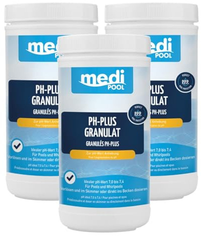mediPOOL pH-Plus Granulat 3X 1 kg