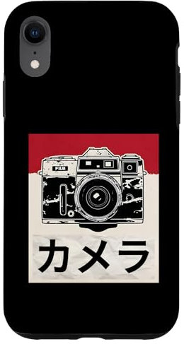 Appareil photo reflex analogique japonais vintage Coque pour iPhone XR