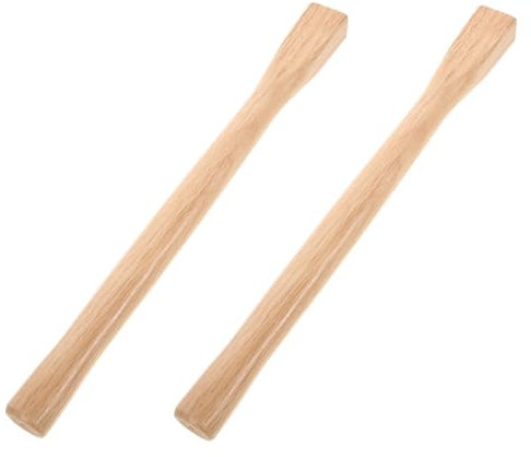 CIMAXIC 2pcs Wooden Hoe Handle Replacement for Garden Tool Comfortable Grip Sturdy Material Handled Hoe Handle