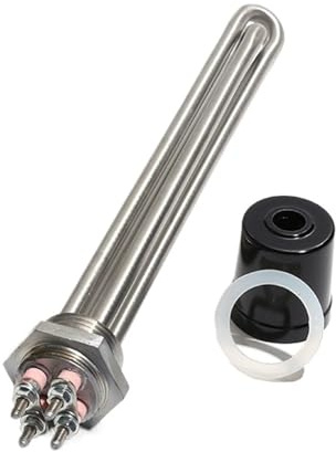Calentadores Compatibles Con LUJINXUN, Elemento Calentador De Agua Solar De 1 Pulgada, DN25, 32 Mm, G1, Tanque Calentador Eléctrico 304SUS, Resistencia De Diez Etapas.(Option 1,120V_4.5KW 310MML)