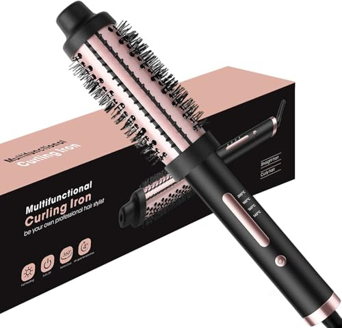 Sadodo Thermobürste, 40mm Stylingbürsten Thermo-Bürste Volumen & Locken Styling, Wärmebürste Rundbürste für Lange und Kurze Haar, Lockenbürste für Glätten,Glätteffekt & Lockenwicklung Thermal Brush