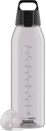 SIGG - Tritan Water Bottle - Total Color & Clear ONE - Suitable for Carbonated Drinks - Dishwasher Safe - Leakproof - Featherlight - BPA-Free - 0.6L / 0.75L / 1L / 1.5L