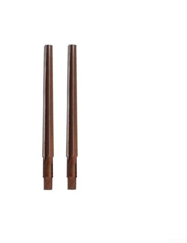 2PCS 1:50 Taper Pin Hand Reamer Set, for HSS Alloy Steel Conical Degree Manual Reamer for Taper Shank, 3/4/5/6/8/10mm for CNC Tools, 65-155mm Length(2PCS 3MM)