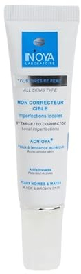 Mon Correcteur ciblé ACN’OYA – Peaux noires et mates – Crème anti-boutons pour le visage, dos et le corps – Soin pour le visage anti-acné qui purge les boutons en 15 jours – 15 ML