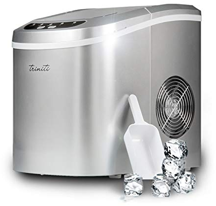 MACCHINA PER CUBETTI DI GHIACCIO FABBRICATORE TRINITI 15 KG IN 24H ICE MAKER