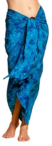 PANASIAM Sarong B020 Palm blue, L