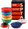 Esponja Pulir para coche, esponja pulir coche, 2x Lana para Pulir 5x 80mm Kit de esponja de pulido kit pulir coche Esponjas de Pulido Esponjas de Cera Para Pulidora Coche, Máquina Pulidora -FLPS3MIX