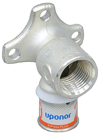 Uponor S-Press PLUS MLC Wandscheibe 16 mm x 1/2 IG mit Flansch