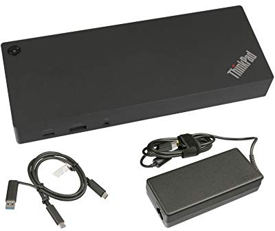 Lenovo ThinkPad E15 (20RD/20RE) Original USB-C/USB 3.0 Port Replikator inkl. 135W Netzteil