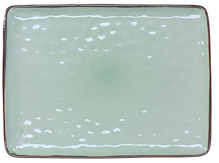 Thun Rose & Tulipani - Vassoio Rettangolare 36x26,5 cm Concerto Tè Verde