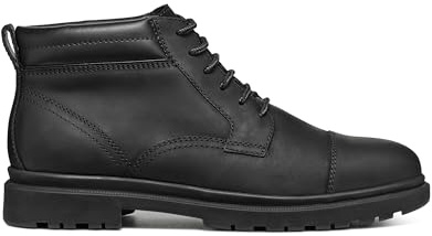 Geox Herren U ANDALO A Ankle Boot, Black, 43 EU