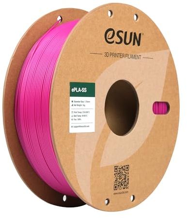 eSUN PLA Filament 1.75mm, PLA Basic 3D Drucker Filament Maßgenauigkeit +/- 0.03mm, 1KG Spule (2.2 LBS) Super Speedy PLA Filament für 3D Drucker,Lila