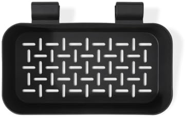 Weber Works Porte-Condiments/Accessoire à Clipser sur Les Rails latéraux des Plans de Travail Weber Works, avec Trous de Drainage, Passe au Lave-Vaisselle, 11,5 x 30,5 x 20,5 cm