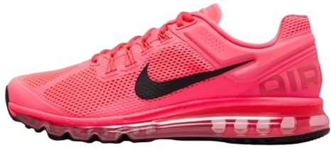 Nike Air Max 2013 Scarpe Uomo, Punzone a caldo/Cremisi brillante/Nero, 45 EU