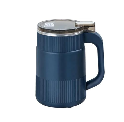 Moulin à Céréales Électrique, Moulin à café électrique for herbes, noix, céréales, poivre, herbe, épices, farine, grains de café, broyeur électrique détachable pour Moudre Rapidement(Blauw)