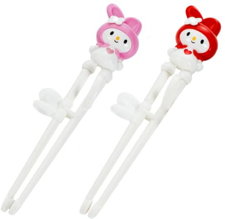 NHQZ Bacchette Cinesi Per Bambini, Bacchette Sushi Bambini Cinesi Da Addestramento Cute Animal Cartoon Design Bacchette Helper Trainer Adatto Per Bambini Principianti, 2 pezzo