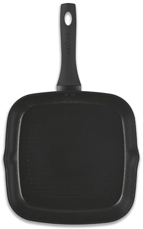 Salter Jewel Hex Griddle Pan 28 Cm, Diamond-Effect Non-Stick, Induction | Hi-Low Hex Pattern, Heavy-Duty Aluminium Body, Scratch And Corrosion Resistant, PFOA-Free Coating, Dishwasher Safe
