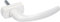 Hoppe 3755927 Fenstergriff New York-Secustik, VK 7 x 32-42 mm, weiß,