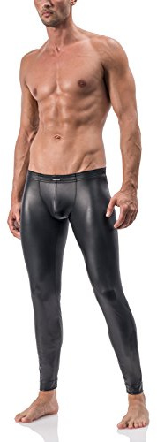 MANstore, Leggings Uomo, Nero, L