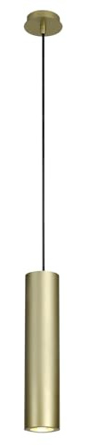 SLV suspensión Enola_B PD-1 / lámpara de salón, iluminación de Interior, Colgante de Comedor, led, luminaria de Techo / GU10 50 W Dorado, Oro