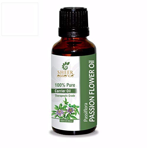 Passion Flower Oil -(Passiflora)- Carrier Oil 100% Pure Natural Undiluted Uncut Therapeutic Grade Oil 3.38 FL.OZ