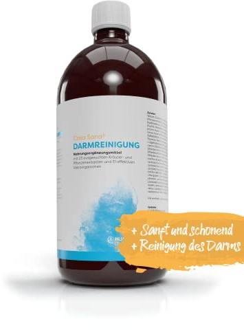 Casa Sana DARMREINIGUNG, 1.000 ml – Nahrungsergänzungsmittel mit 23 ausgesuchten Kräuter- und Pflanzenextrakten sowie 31 Bakterienstämmen