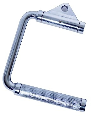 Lisaro Drehbarer Einhandkabel Steigbügel Griff gerändelt Einhandkabel mit drehbarem Griff, one Handgriff. Kabelzuggriffe, Einzelgriff, Offen,1-Stück
