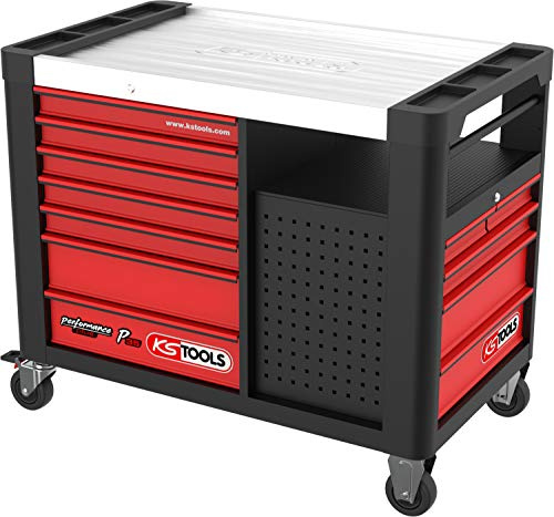 KS Tools 873.5008 PERFORMANCEplus P35 XL-Werkstattwagen mit 12 Schubladen