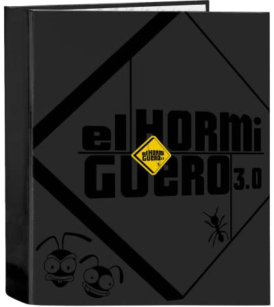 El Ameiguero Teen Ringordner, 4 Ringe, 270 x 60 x 330 mm