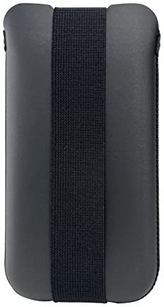 OneJoy Handytasche aus Neopren, groß und stoßfest, mit Reißverschluss Leichte Smartphone Schutzhülle, Größe L, Schwarz