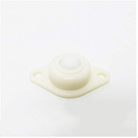 Generic NL-25B 1 Zoll Nylon Kugelrolle Flansch Vollplastikkugel & bodyNL25B Kugelrolle Casters Belastbarkeit 25KGS JIYAMI'EN EL