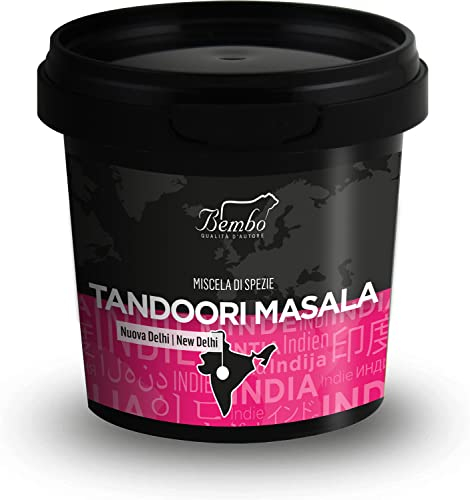 Tandoori Masala Bembo 70 g - Le Mélange Tandoori Masala est Principalement Utilisé pour Mariner la Viande de Poulet et d'Agneau à Cuire au Four (Tandoor)