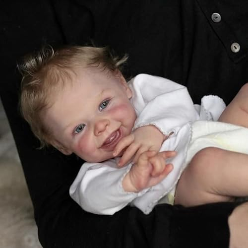 Zero pam Reborn Puppen Lebensecht 50CM Silikon Baby Mädchen Realistisch Newborn Baby Babypuppe Wie Echtes Baby Echt Aussehende Babypuppen