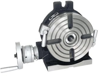 Fresadora de doble propósito Vertical y Horizontal de 150mm de diámetro HV6, mesa giratoria Vertical Horizontal de alta precisión Fácil de usar para principiantes y profesionales