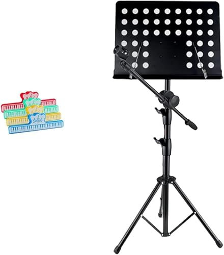 TIST Soporte de música de Doble propósito Soporte de música de Escritorio, Soporte de música for proyector Soporte de música for Tableta, for Rendimiento de Instrumentos