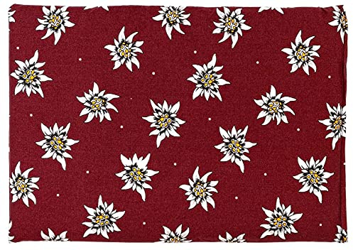 GIRAFFENLAND Wärmekissen Leinsamen + Lavendel 30 x 20 cm, Blume-Edelweiß - Aromakissen für Mikrowelle und Backofen - 30x20cm, Leinsamen & Lavendel