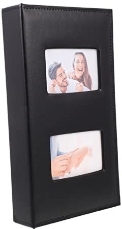 MUSISALY Hochwertiges Mit Slots Für Hochzeitsfotos Pu Doppeltes Fensterdesign Für Familienerinnerungen Geburtstage Und Jubiläen
