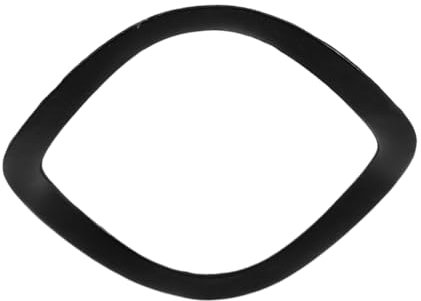 BESPORTBLE Fahrrad-Reduzierhülse Fahrrad Tretlager Adapter Kurbel Tretlager Spacer Kurbelwellen Gummiring Halterung, Einstellscheibe Kurbelwellen-Unterlegscheibe Eisen Black