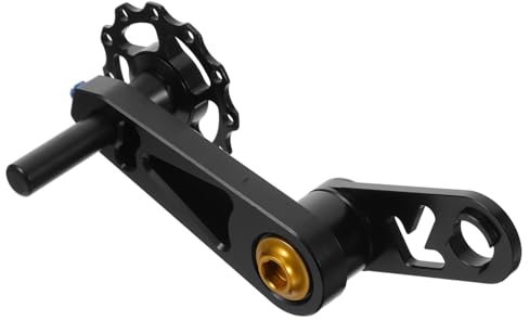 PRETYZOOM Single Speed Bike Chain Tensioner Aluminum Alloy Folding Bikes Chain Adjuster Accessory