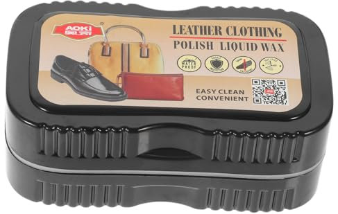 BESPORTBLE Brosse à Cirer pour Chaussures en Plastique et Éponge Haute Densité, Légère et Résistante, Nettoyage des Chaussures en Cuir à Domicile en Voyage Couleur Aléatoire