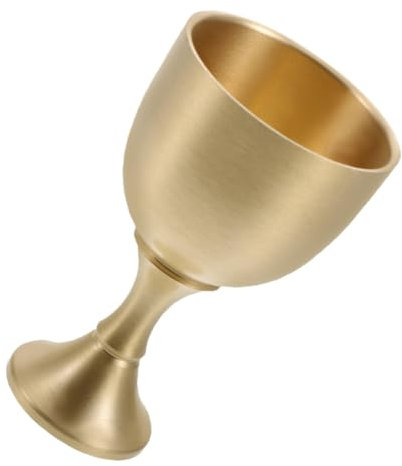 JECOMPRIS Calice De Communion Doré Coupes Église Laiton Gobelets Sacrés Rituels Pour Décoration De Première Communion