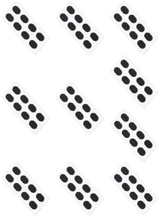 Jongyumo Protège-nez pour Lunettes | Protège-nez en Mousse Souple pour Lunettes,40 Paires Auto-adhésifs pour Bureau Sport Voyage Maquillage