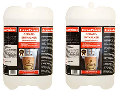Geräte - Entkalker 10 Liter | Geräteentkalker Kaffeemaschinen Bügeleisen Kaffeevollautomaten Kaffeemaschinenentkalker | ca. 160 Anwendungen