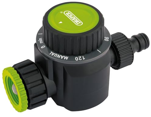 Draper 36748 Acqua Timer Meccanico, Colore: Nero