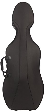 Schaumstoff-Cellokoffer 3/4 Classic Schwarz, Schwarz-Beige M-case