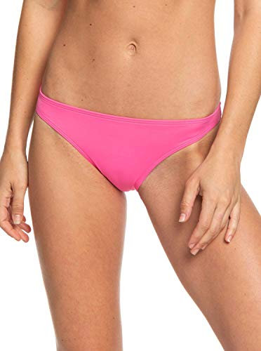 Roxy Womens Pop Surf - Moderate Bikini Bottoms - Women - M - Pink Carmine Rose M