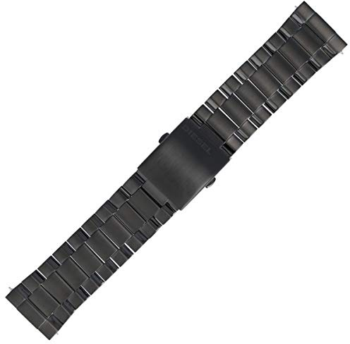 Diesel Uhrenarmband 26mm Edelstahl Schwarz - DZ-4318